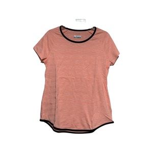 Women’s Columbia Sportswear Scoop Neck Tee in Orange Sz MD